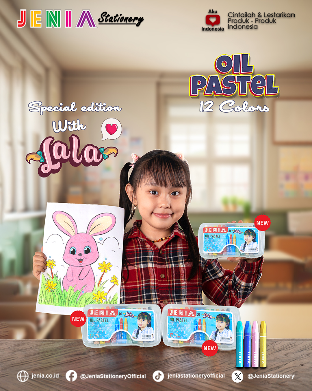 Lala with Oil Pastel for web