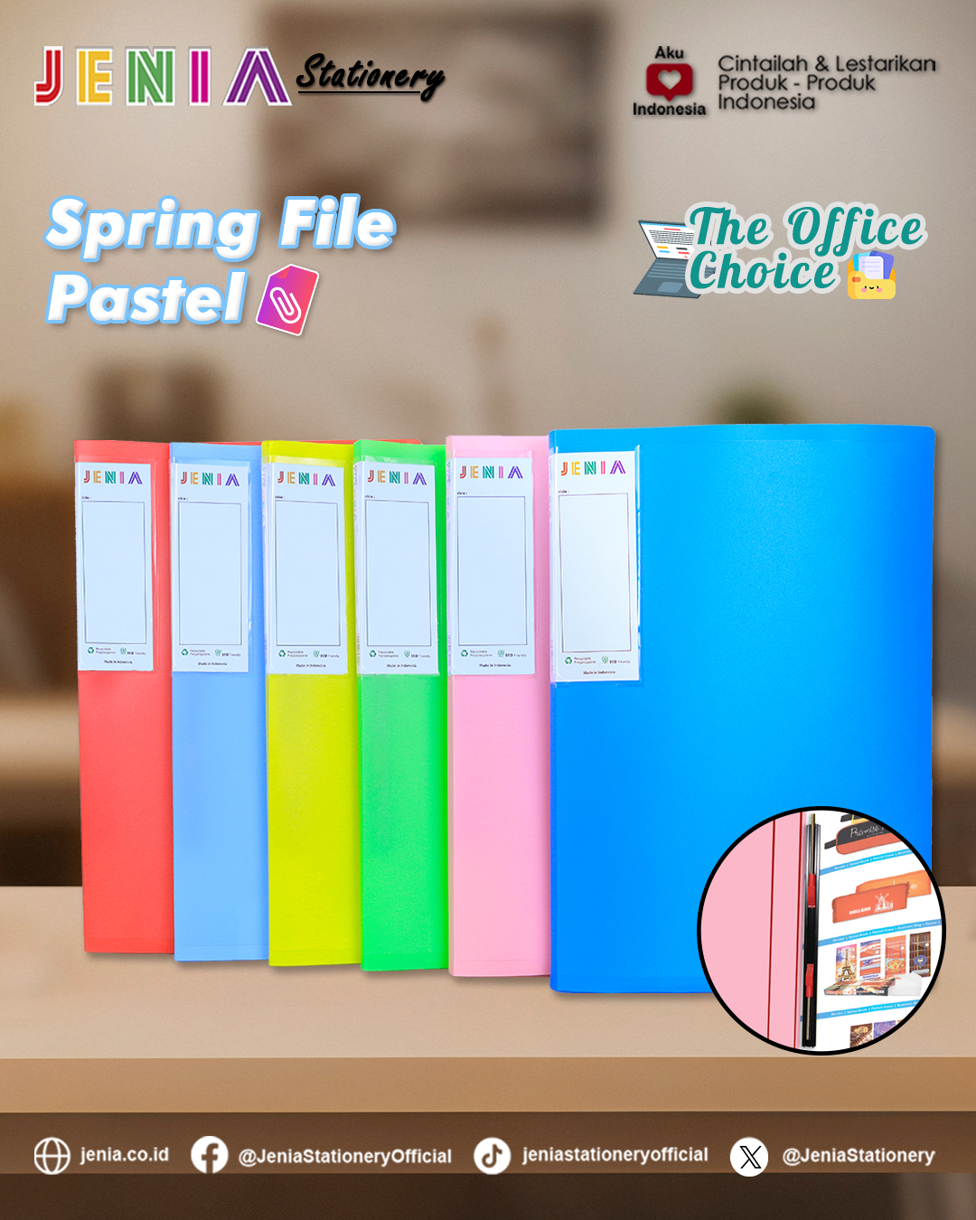 Spring File Pastel Jenia